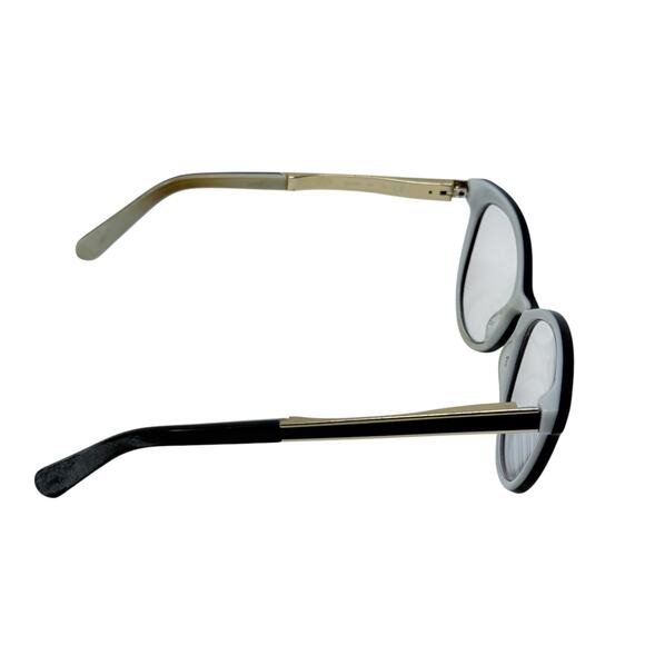 Kate Spade Eyeglasses Case Cream Black Eyeglasses Frames Caylen SOT 135 - Picture 5 of 16